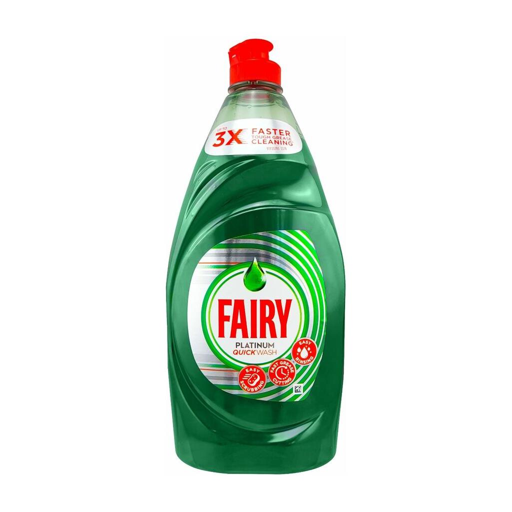 Fairy Platinum Quick Wash Washing Up Liquid Original 820ml