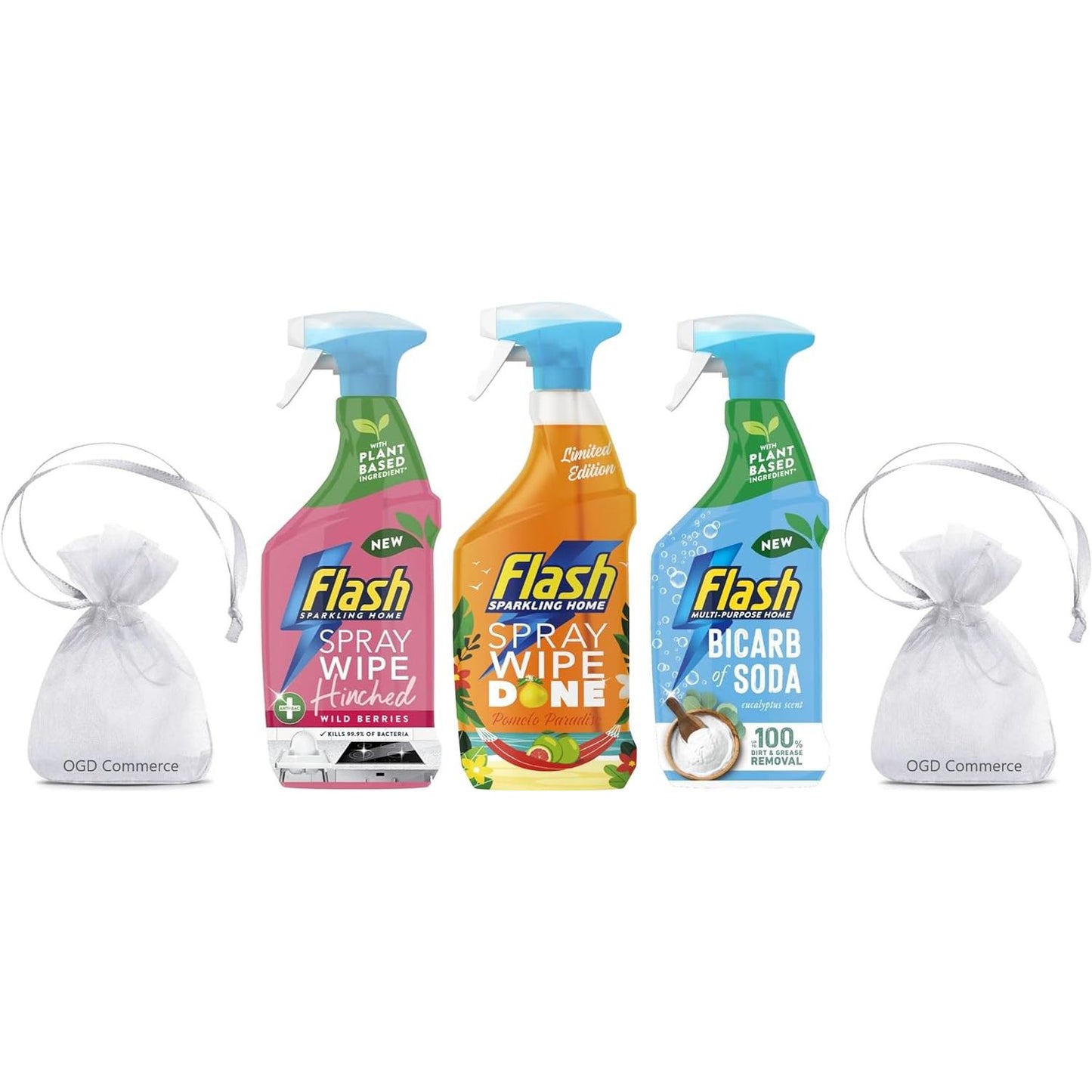 Flash cleaning Spray, 800ml, Pack of 3 Mix scent