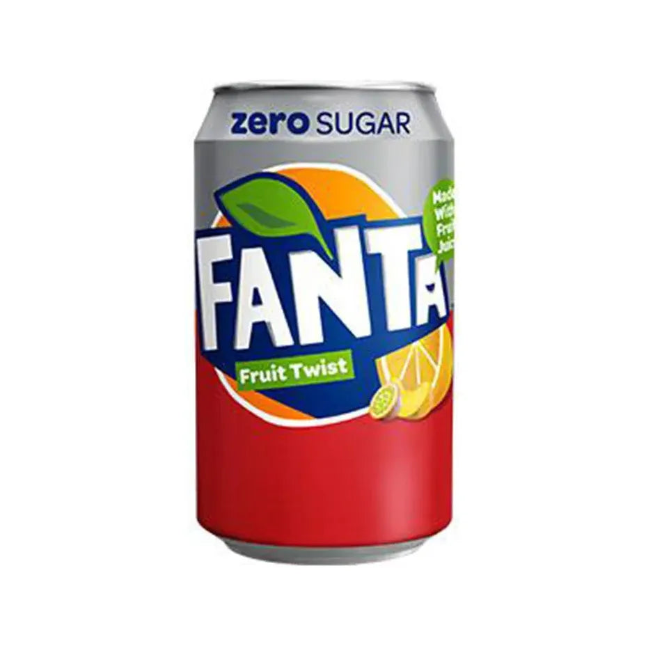 Fanta Zero Fruit Twist-330ml.