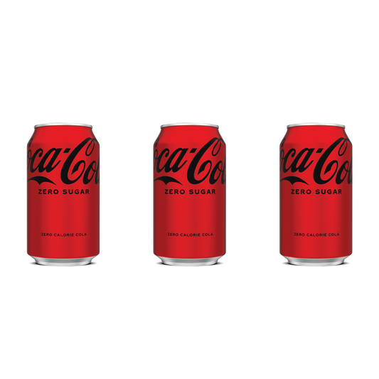 3 x Coca-Cola Zero Sugar-330ml