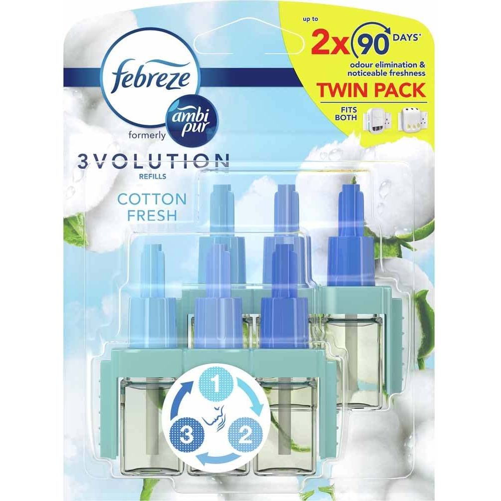 Febreze 3Volution Refill Cotton Fresh 2x20ml