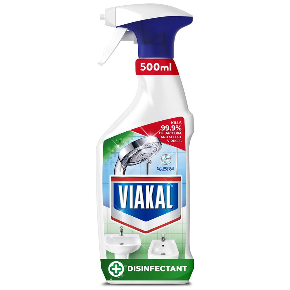 Viakal Bathroom 3-in-1 Bathroom Cleaner Spray 500ml