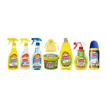 Elbow Grease Bundle for Household cleaning, 7 pieces bundle