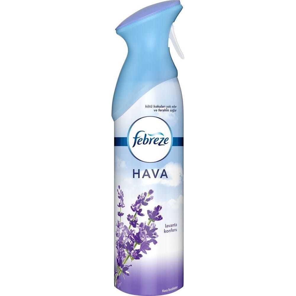 Febreze Air Mist Freshener Spray, Lavender Fragrance, 300 ml