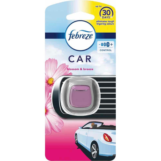 Febreze Car Vent Clip Air Freshener Blossom and Breeze 2ml