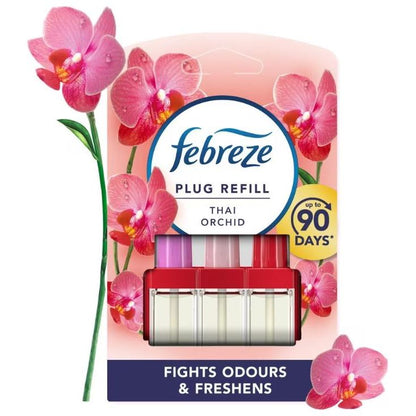 Febreze Ambi Pur 3Volution Air Freshener Plug-in Refills Only, 20ml, Thai Orchid Scent