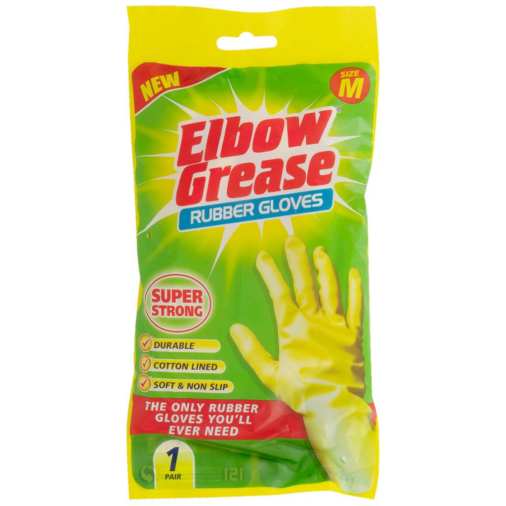 Elbow Grease Rubber Gloves size M