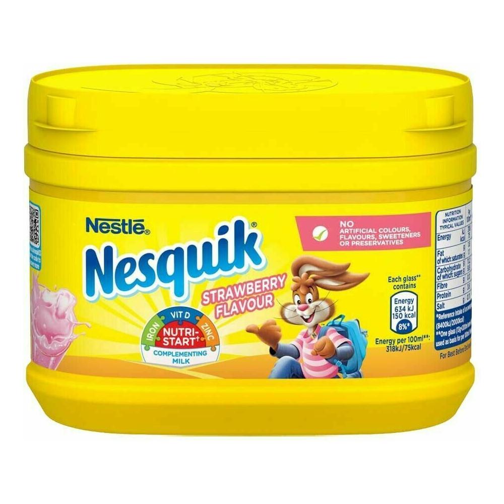 Nesquik Milkshake Mix 300g Drinking - Strawberry Flavour