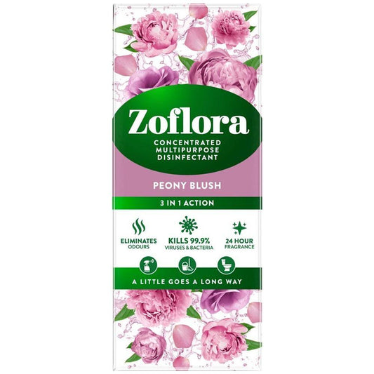 Zoflora Concentrated Multipurpose Disinfectant Peony Blush 500ml