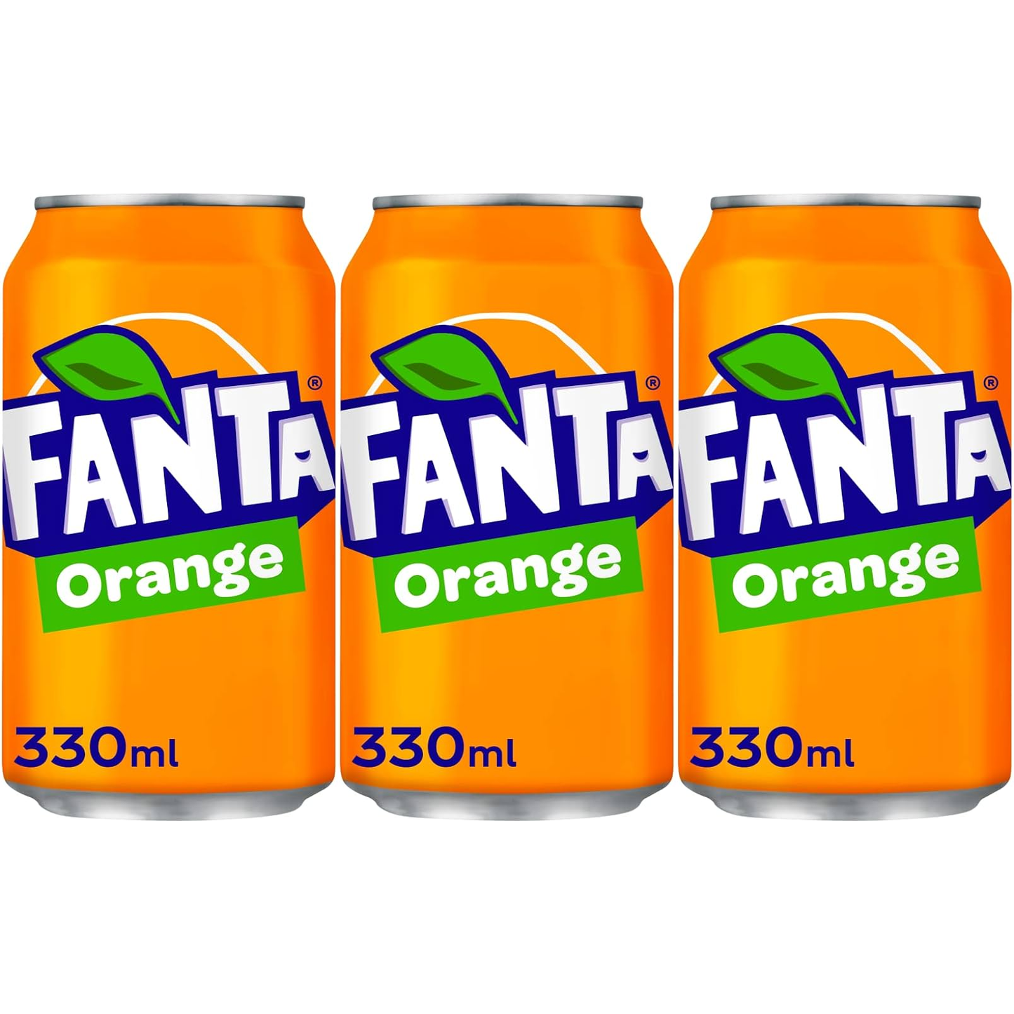3 x Fanta Orange -330ml.
