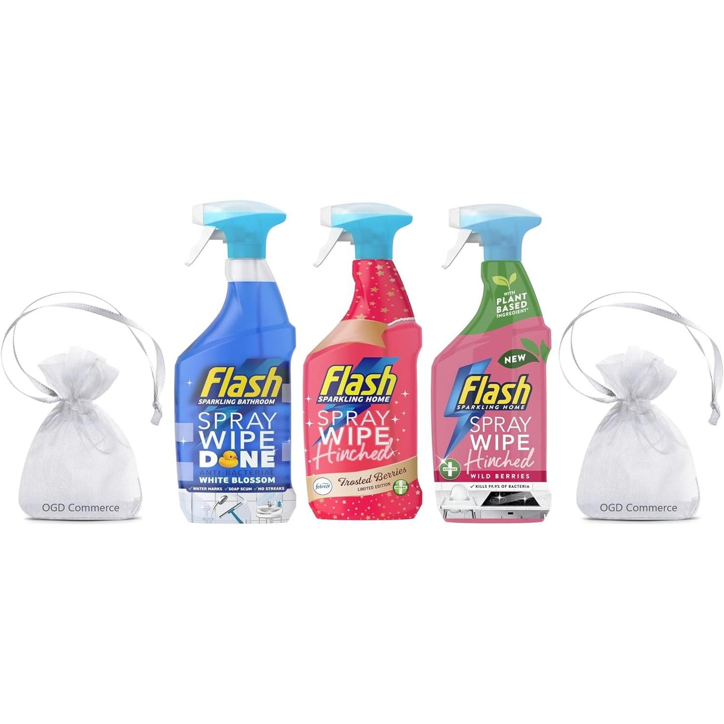 Flash cleaning Spray, 800ml, Pack of 3 MIx scent