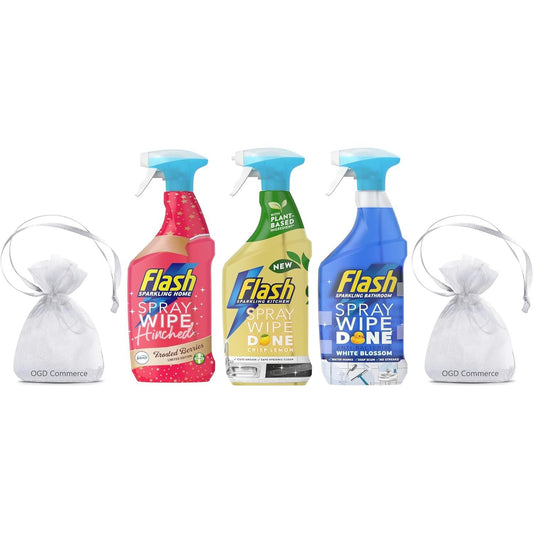 Flash cleaning Spray, 800ml, Pack of 3 Mix scent