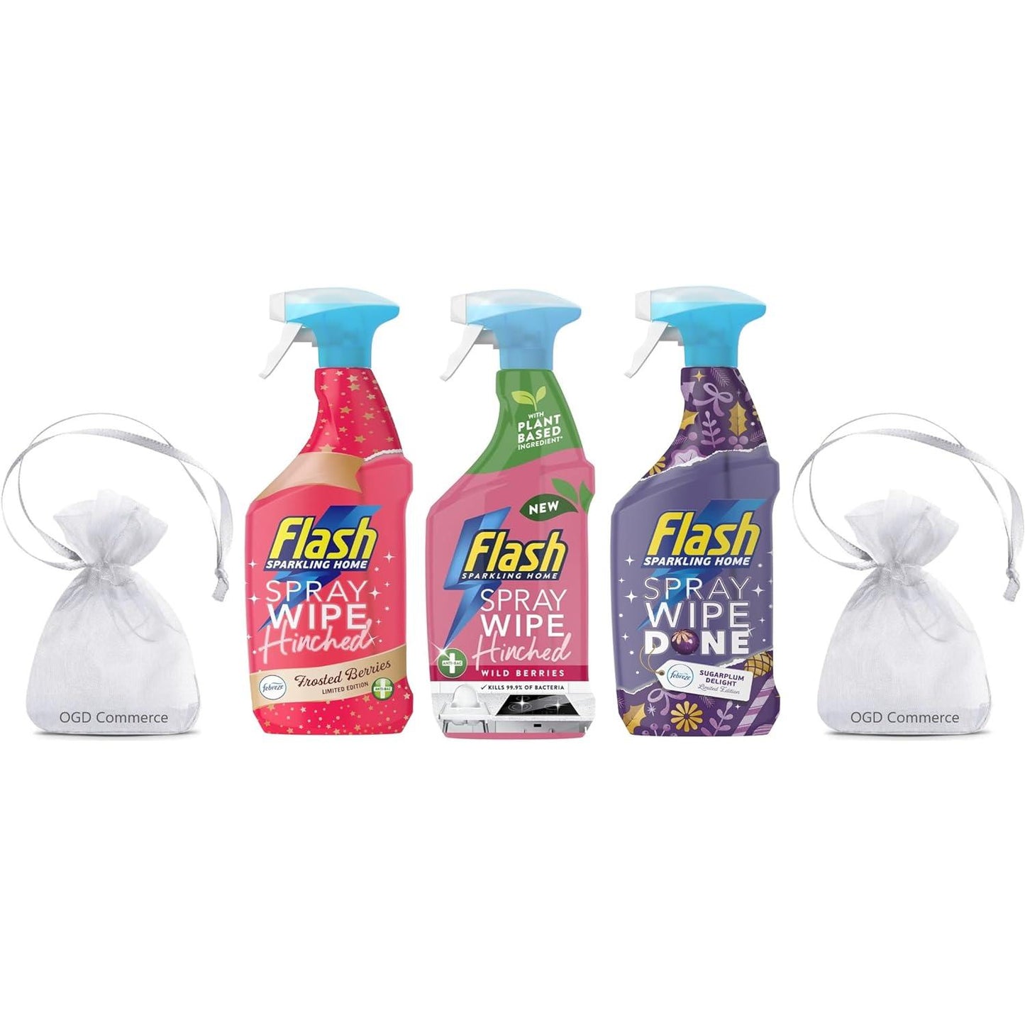 Flash cleaning Spray, 800ml, Pack of 3 Mix scent