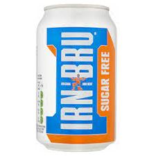 Barr Sugar Free Irn-Bru 330ml.