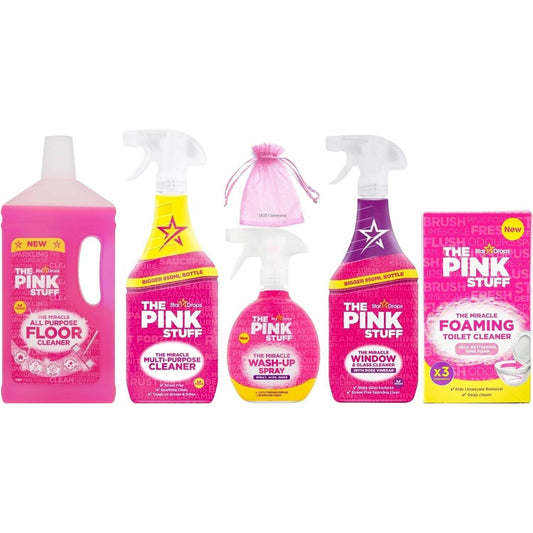 The Pink Stuff for Household cleaning bundle-Pack of 5