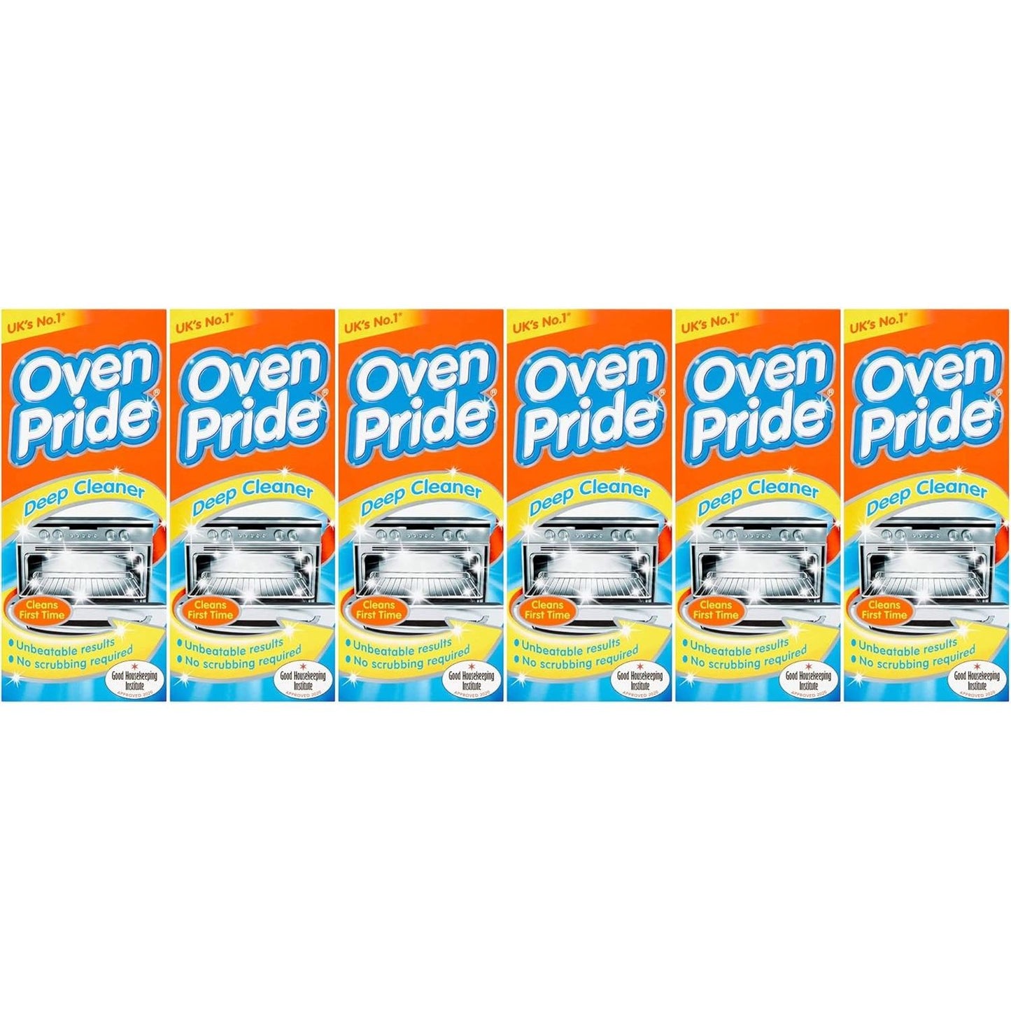 Oven Pride Deep Cleaner Kit- 6 Pack