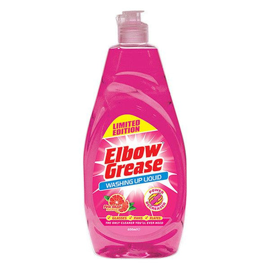 Elbow Grease Washing Up Liquid, Pink Blush 600ml