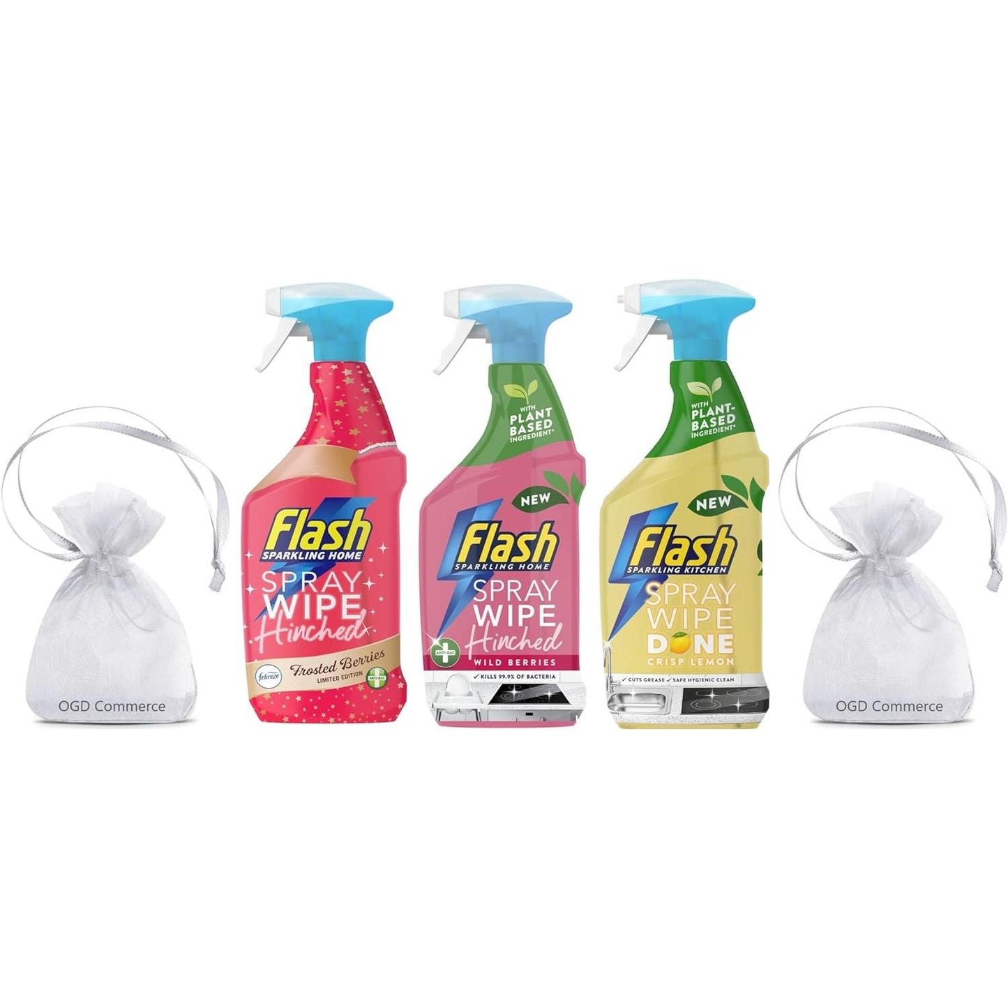 Flash cleaning Spray, 800ml, Pack of 3 Mix scent