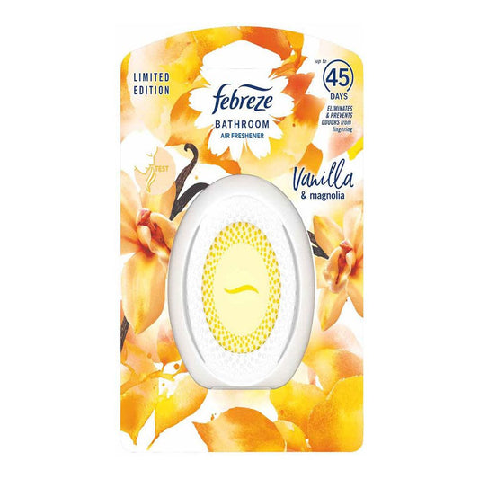 Febreze Bathroom Air Freshener, Spaces Refresher Vanilla and Magnolia 7.2g