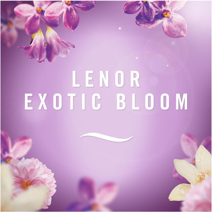 Bold & Lenor Laundry Washing Pack, Exotic Bloom Bundle: Washing Capsules & Fabric Conditioner & Scent Booster Beads