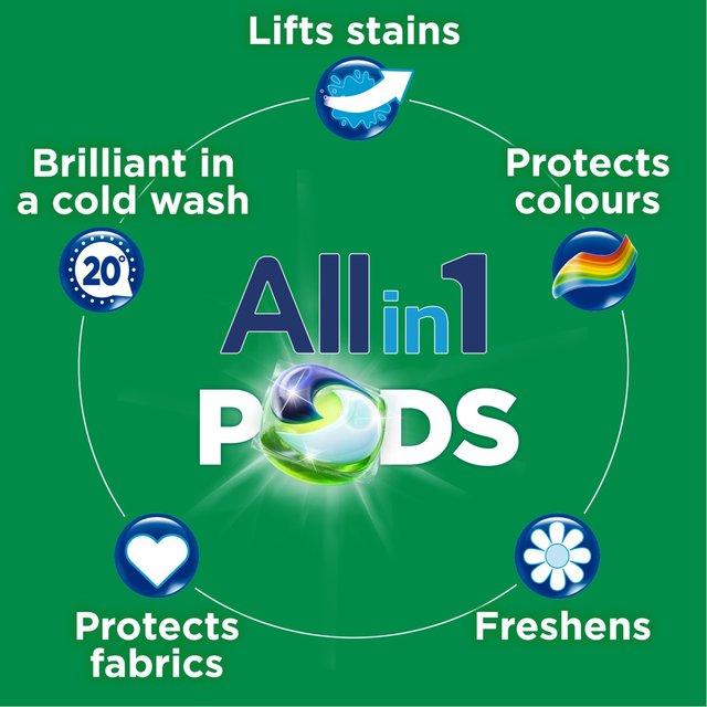 Ariel All in 1 Pods Laundry Washing Liquid Capsules Colour 19 washes