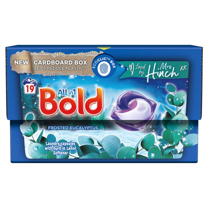 Bold Pods Laundry Frosted Eucalyptus Scent, Mrs. Hintch Edition 19 Washes