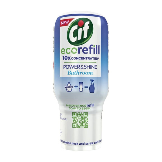 Cif Eco Refill Power & Shine Bathroom, Refill pack for Cleaner Spray, 70ml