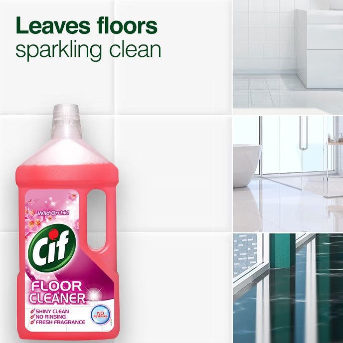 Cif Floor Cleaner 950ml, Wild Orchid Scent