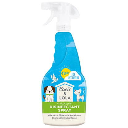 Coco & Lola for Pet Lovers, Antibacterial Disinfectant Spray, 500ml