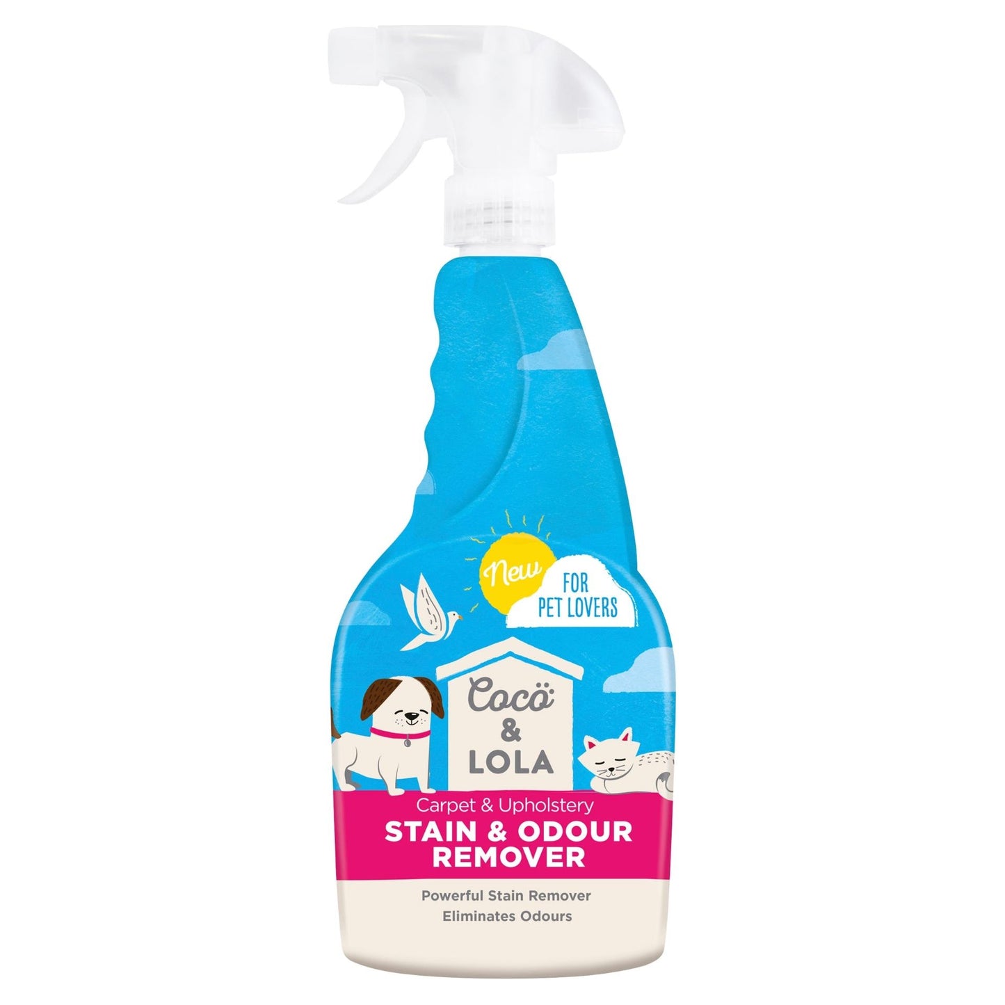 Coco & Lola Bundle Pack: Concentrated Disinfectant & Antibacterial Spray & Bed Refresher Spray & Carpet & Upholstery Stain Remover Spray