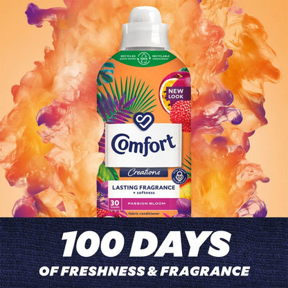 Comfort Fabric Conditioner, 48washes, Passion Bloom Scent, 1440ml