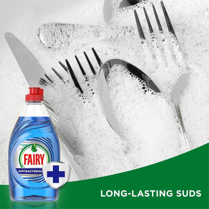 Fairy Platinum Antibacterial Washing-Up Liquid, Eucalyptus Scent, 320ml