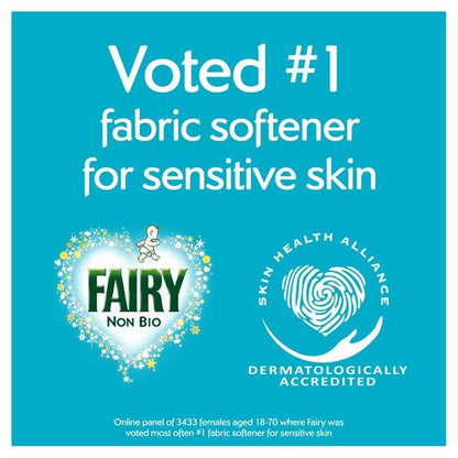 Fairy Original Fabric Softener, 52washes, for Sensitive Skin, 1.82L