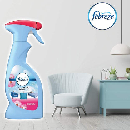 Febreze Fabric Refresher Spray, Freshens Clothes & Fabrics, Blossom & Breeze Scent, 375ml