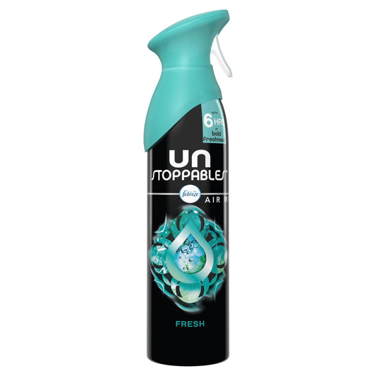 Febreze Unstoppables Air Mist Freshener Spray, Fresh Fragrance, 300ml