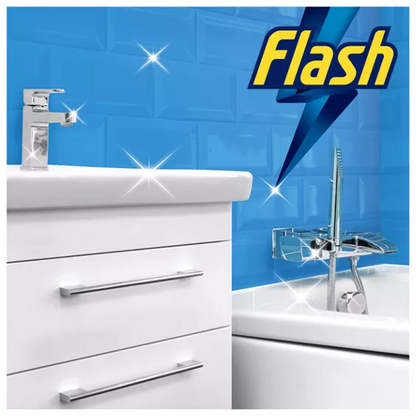 Flash Bathroom All Purpose Cleaner, Removes Soap Scum, Grime & Limescale, with Febreze Freshness 950ml