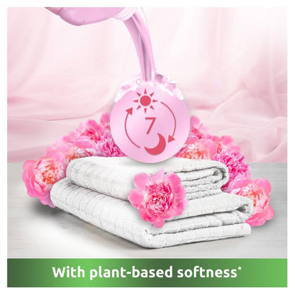 Lenor Pink Blossom Bundle Scent : Fabric Conditioner, 52Washes, 1.82L + in-Wash Scent Booster Beads, 176gr