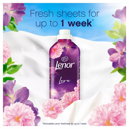 Lenor Fabric Conditioner, Wellbeing Collection, Exotic Bloom & Moonlight Lily Scent, 50washes, 1.65L