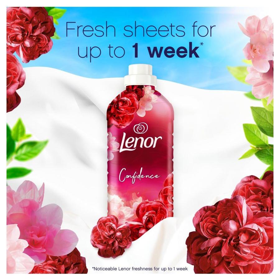 Lenor Fabric Conditioner 42w,  2 Scents Pack: Gold Orchid & Jasmine & Red Berries