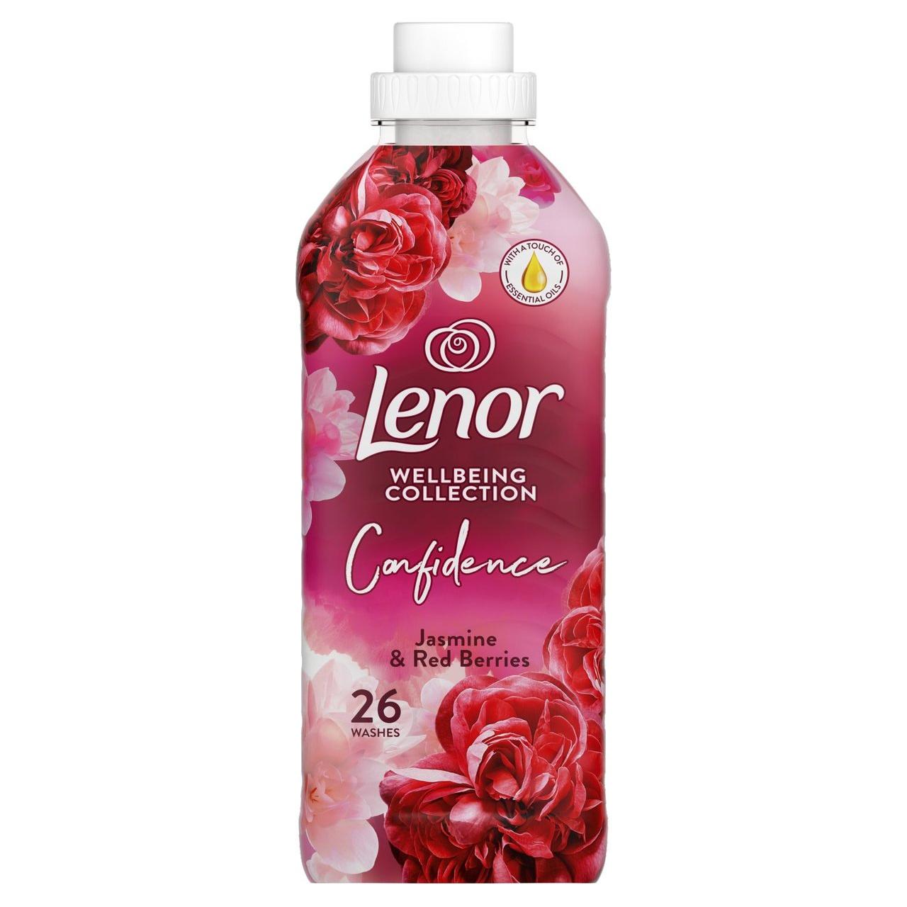 Lenor Jasmine & Red Berries Scent: Fabric Conditioner 26 Washes & Crease Releaser Spray