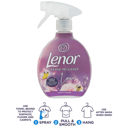 Bold, Febreze & Lenor Laundry Washing & Refreshing Pack, Exotic bloom Bundle Scent, 5 pieces