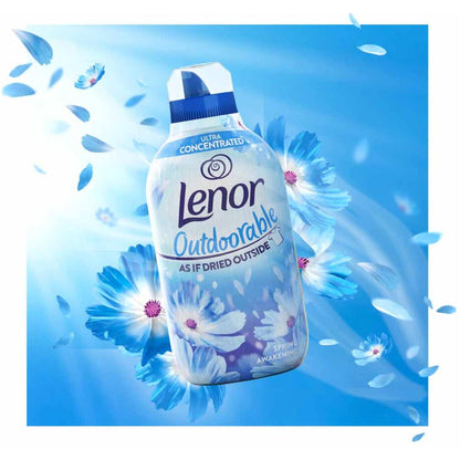 Lenor Outdoorable Fabric Conditioner, Ultra Concentrated Freshness, 76washes, 1064ml, Spring awakening Scent