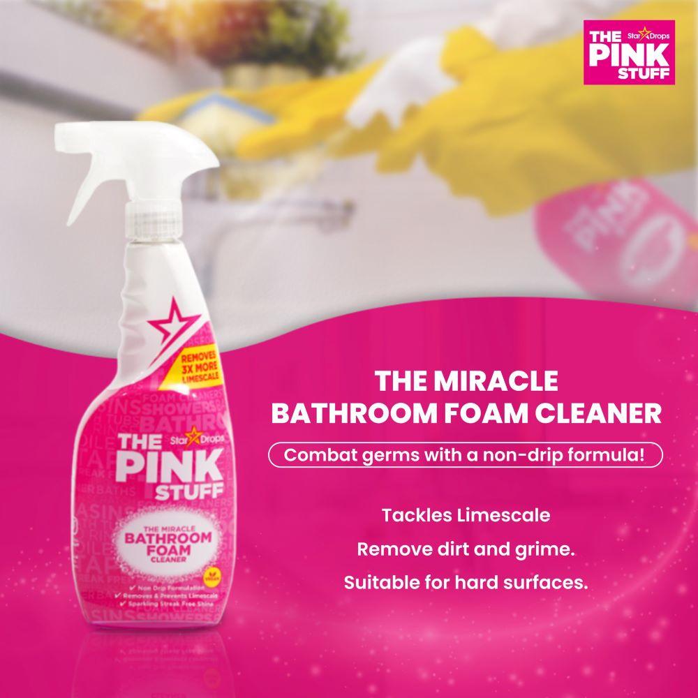 Star Drops The Pink Stuff The Miracle Bathroom Foam Cleaner, 750 ml
