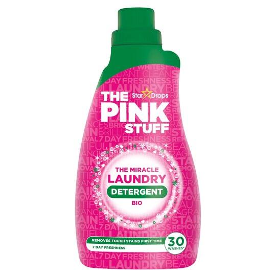 Stardrops The Pink Stuff, The Miracle Laundry Liquid Detergent, 30washes, Biological, 960ml