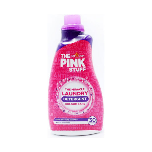 Stardrops The Pink Stuff, The Miracle Laundry Liquid Detergent, 30washes, Colour Care, 960ml