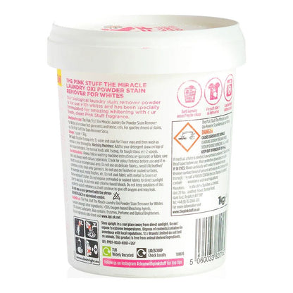 Stardrops The Pink Stuff, The Miracle Laundry Stain Remover Oxi Powder for Whites