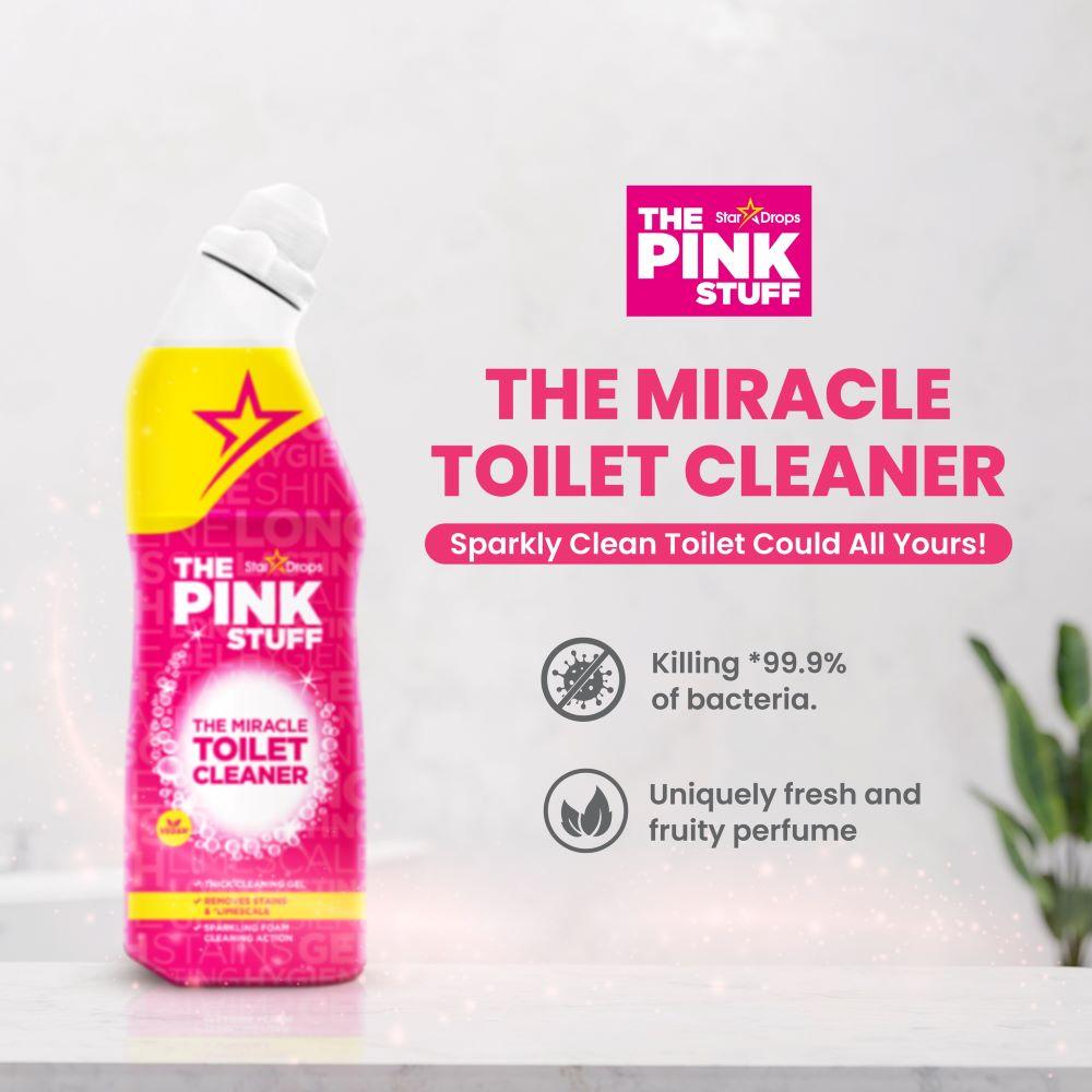 Stardrops The Pink Stuff The Miracle Toilet Cleaner Gel,, 750ml