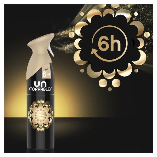 Febreze Unstoppables Air Mist Freshener Spray, Lavish Fragrance, 300ml