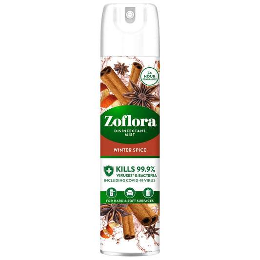 Zoflora Disinfectant Mist Air Spray, Winter Spice Scent, 300ml