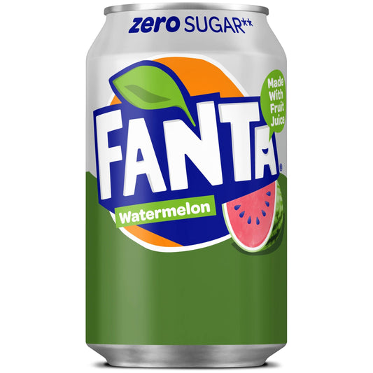 Fanta Zero Watermelon-330ml.